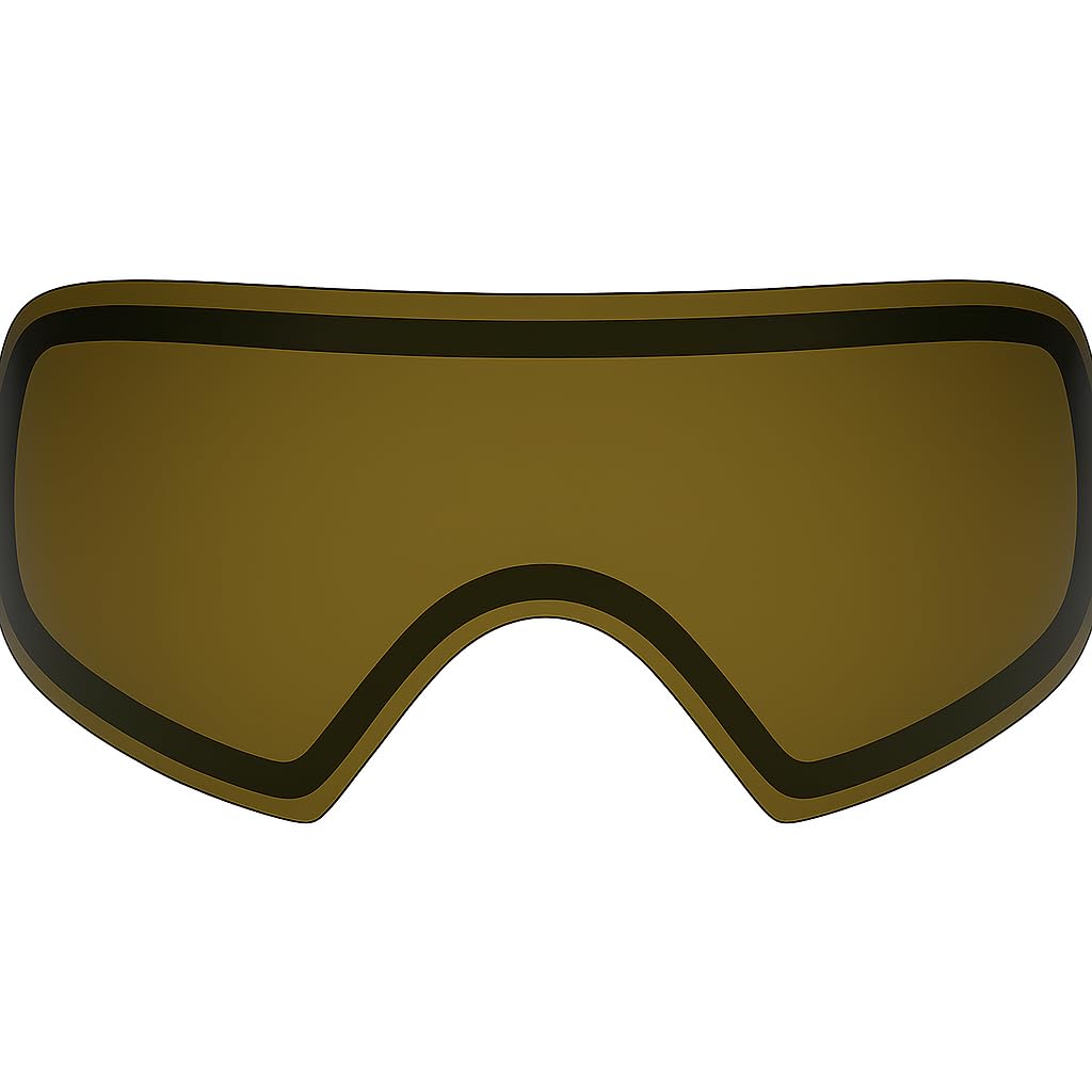 Lentille Thermique de Remplacement pour Dye I4/I5 - Double Vitre Anti-buée - Résistant aux UV - Résistant aux Impacts - Accessoire de Masque Paintball
