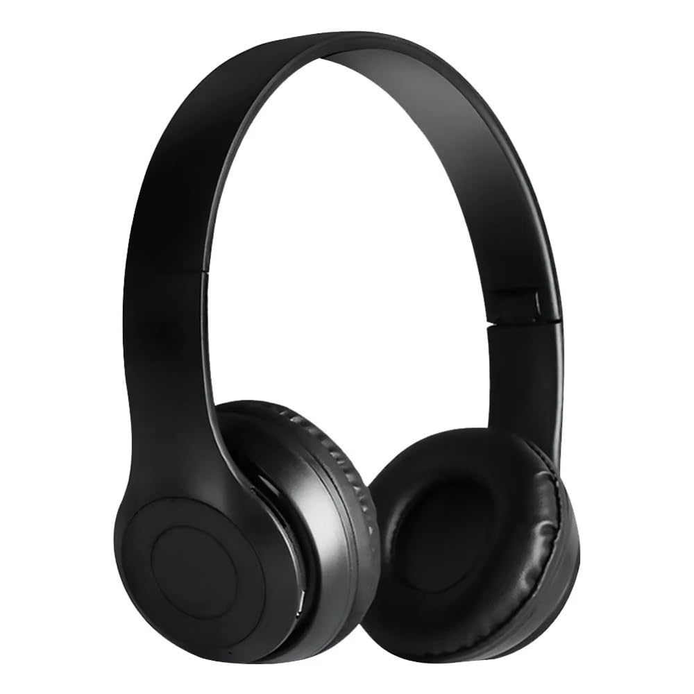 DYRBF - Cuffie pieghevoli wireless Bluetooth over-ear, Hi-Fi stereo bassi profondi, cuffie con microfono, connessione a 3 modalità (Bluetooth/cavo audio/scheda TF) per giochi musicali per bambini