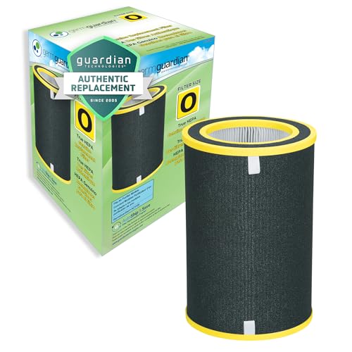 GermGuardian Filter O HEPA Pure Genuine Air Purifier Replacement Filter, Removes 99.97% of Pollutants, Wildfire Smoke, Odors, Mold Spores for Air Purifier AC3200, AC3250, AC5109, AP3250, FLT5100