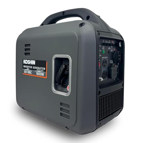 工進(KOSHIN) インバーター発電機 GV-18EC 定格出力1.8kVA 正弦波 防音型...