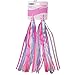 BESPORTBLE Kids Bicycle Tassel Handlebar Streamers Bicycle Grips Ribbon for Boys Girls (Pink and Purple)