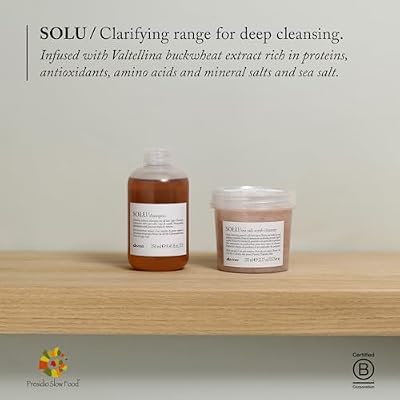 Davines SOLU Shampoo & MOMO Conditioner, 8.45 & 8.87 fl. oz.