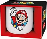 Taza desayuno de cerámica de 400 ml en caja regalo de Super Mario