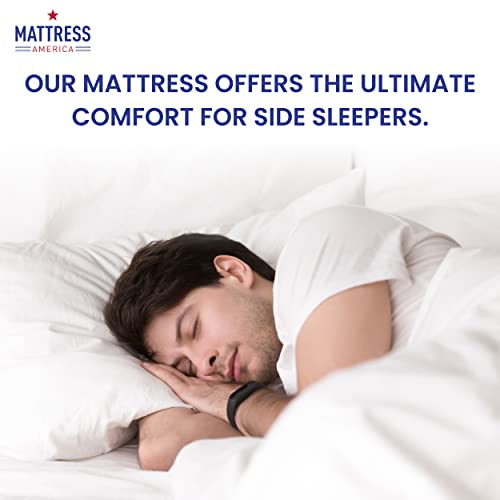 Mattress America 12 Inch Revive Gel Memory Foam Mattress | Comfort | Advanced Gel Technology To Maintain Body Temperature | Certipur-Us Certified | King #TOP6