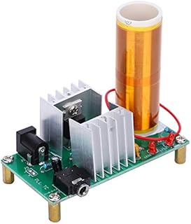 Tesla Coil Module, 15W DC 1524V 2A DIY Mini Plasma Speaker Electronic Kit Tesla Coil Module Soldering Project Unassembled