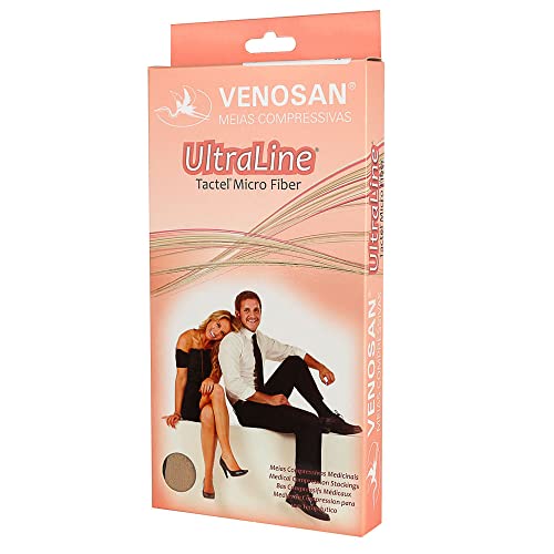 Meia Calça Venosan Ultraline Média Compressão Ponteira Aberta (20-30 mmhg) BG-Bege G