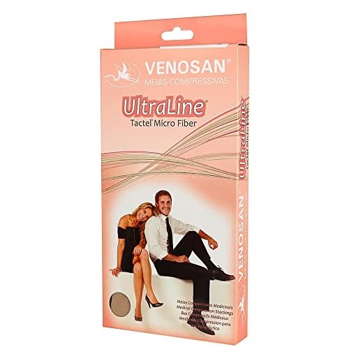 Meia Calça Venosan Ultraline Média Compressão Ponteira Aberta (20-30 mmhg) BG-Bege G