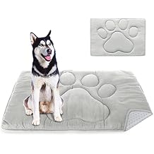 Coldwind Dog Crate Pad28"x 42", Mats for Sleeping, Breathable Crate Bed Kennel Pad,Dark Colored to Hide Stains, Grey