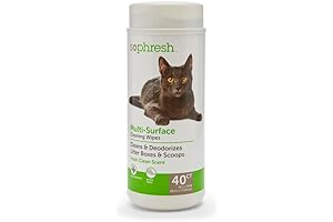 So Phresh Litter Box Cleaning Wipes - Quick and Convenient Litter Box Maintenance