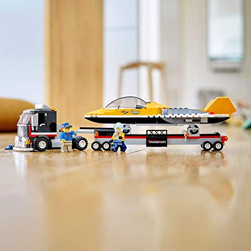 LEGO 60289 City Great Vehicles Camión de Transporte del Reactor Acrobático