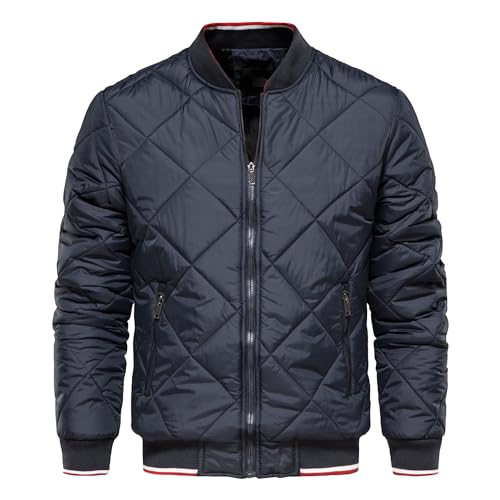 Manteau homme contre le froid | Veste en coton épaissi zippée