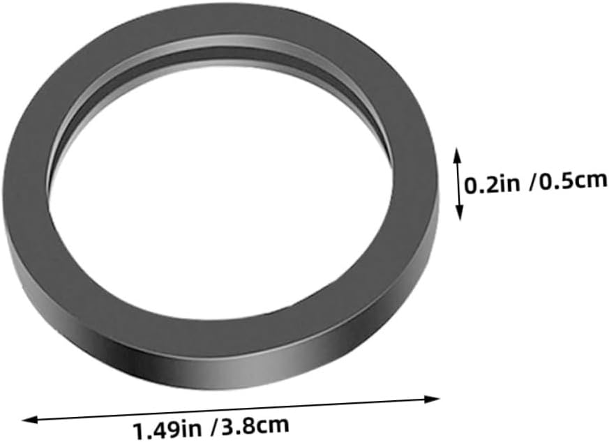 Cabilock 10pcs Can Spout Gaskets Easy to Install Rubber Seals for Car and Truck Containers Replacement Washers for Gas Maintenance