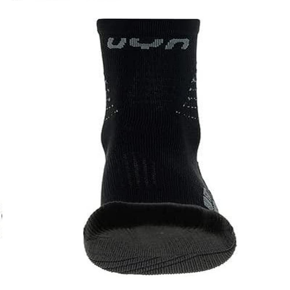 UYN S100137 RUN FIT Socks Men's Black/Mouse 38