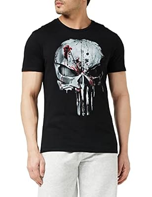 Cotton Division T-Shirt Punisher, Camiseta Hombre, Negro, M | Ya disponible en tu tienda friki favorita! En mundofriki.es! Cotton Division T-Shirt Punisher, Camiseta Hombre, Negro, M | Ya disponible en tu tienda friki favorita! En mundofriki.es!