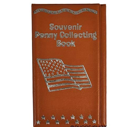 Rhode Island Novelty Red 3.5” x 6” Museum Penny Holder Book Two Per Order