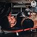 M-AUTO Heavy-Duty Automotive Creeper with 3-leves Adjustable Headrest, 42.5