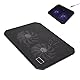 17-Zoll-Laptop-Kühlpad, Zwei Lüfter, Ergonomischer Leiser Gaming-Laptop-Kühler, Tragbarer USB-Port-Laptop-Ständer, Schnelle Wärmeableitung, für Laptops Unter 17 Zoll