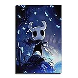 LIXI Hanging Picture Hollow Knight Canvas Wall Art Poster Decorative Bedroom Modern Home Print...