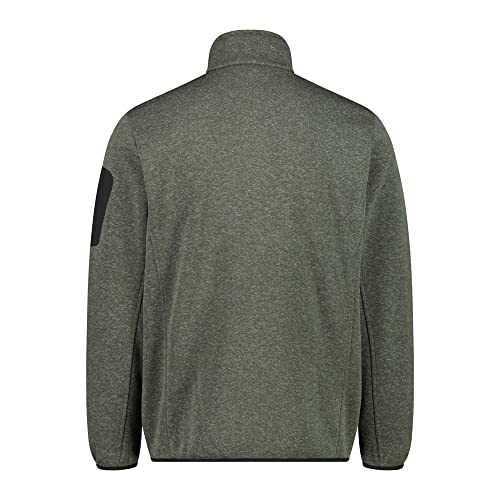 Chaqueta de forro polar CMP para hombre en tejido efecto melange con cremallera 2