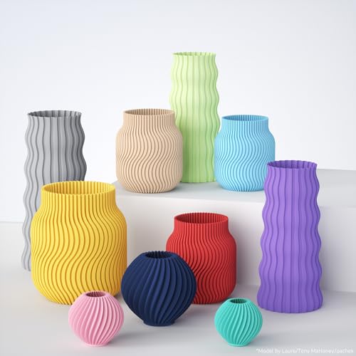 ELEGOO Matte PLA Filament Matte Black 1KG, 1.75mm 3D Printer Filament Dimensional Accuracy +/- 0.02mm, 1kg Carboard Spool (2.2lbs) Fits for Most FDM 3D Printers