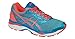 ASICS Women's Gel-Cumulus 18 Running Shoe, Aquarium/Flash Coral/Blue Jewel, 7.5 M US