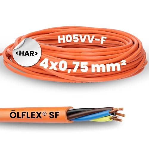 Cavo Elettrico As-Schwabe 5m H03VH-H 2x0.75mm² - Per Cantieri E Esterni, Made In Germany - Foto 8