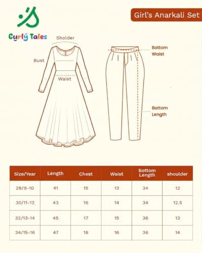 Image of Curly Tales Girls Embroidered Kurta Set with Dupatta | Festive Ethnic Wear for Girls | Stylish Suit Set for Weddings & Celebrations