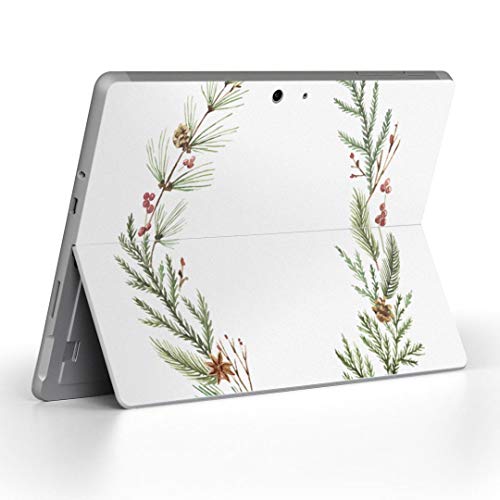 igsticker Surface Go/Surface Go 2 専用スキンシール サーフェス go シール スキン 保護 フィルム ステッカー アクセサリー 015358 草 植物 花 プレゼント
