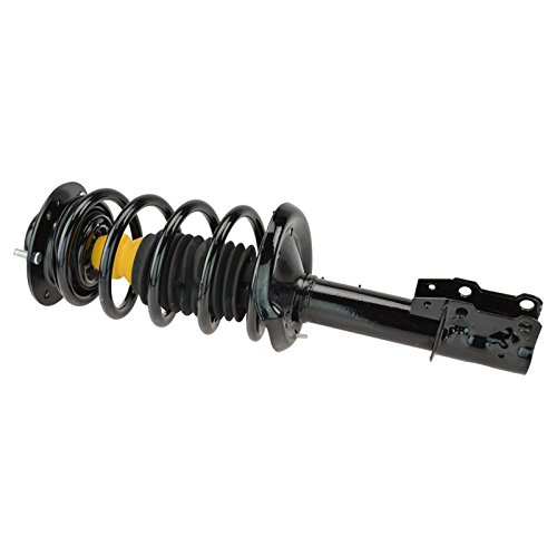 Image of TRQ Front Strut and Spring Assembly Set 2 Piece | For 2004-2012 Chevrolet Malibu 05-10 Pontiac G6 07-09 Saturn Aura