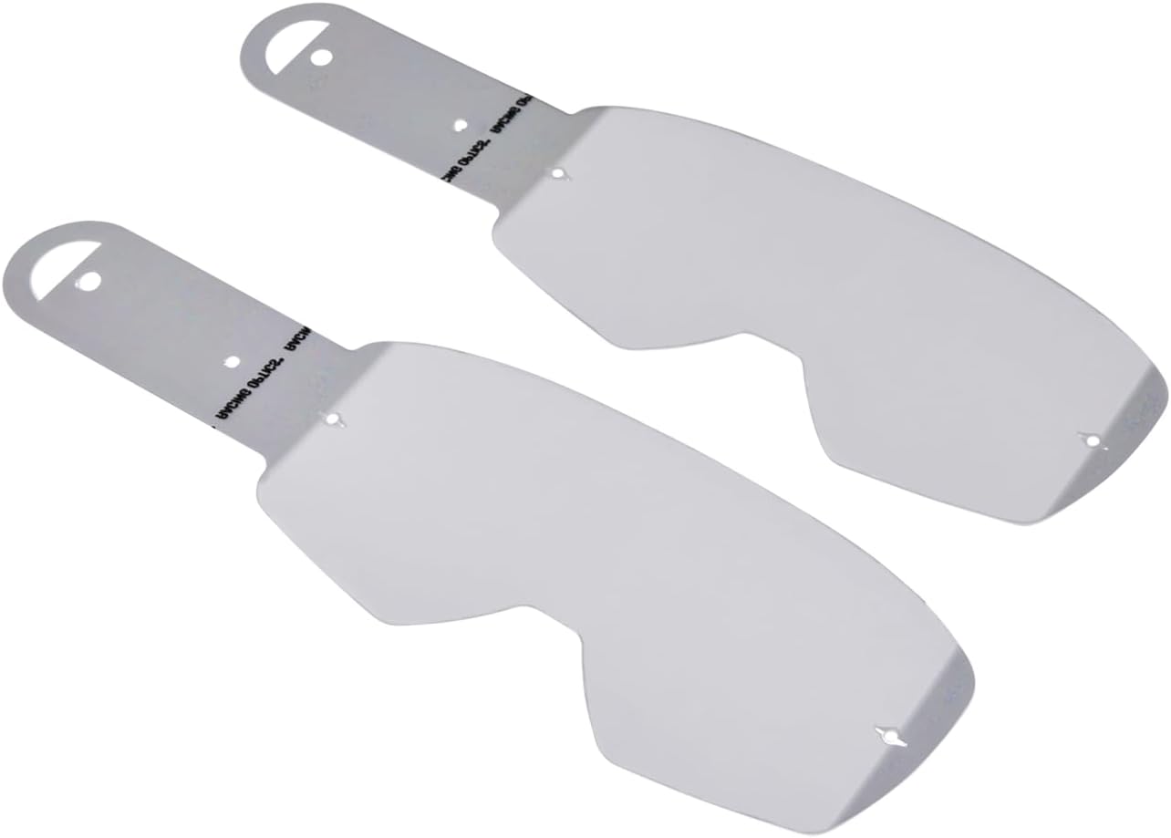 Fox Racing MX23 VUE LAMINATED TEAR OFFS - 14PK, CLEAR