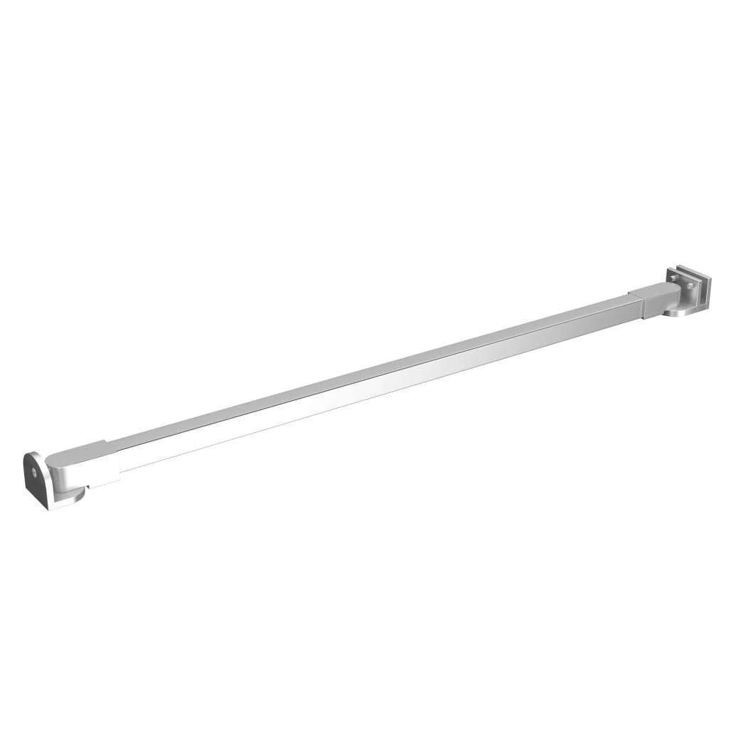 Drążek stabilizujący do ściany prysznicowej ze stali nierdzewnej 57,5 cm do rynien prysznicowych, kabiny prysznicowej, ściany prysznicowej, łazienki, sanitarnej, akcesoriów, łatwy montaż