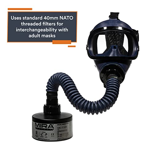 MIRA SAFETY M Kids Mask Respirator Full Face-CBRN