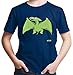 Hariz Pteranodon Dinosaurio - Camiseta para niño (incluye tarjeta de regalo) azul marino 14 años