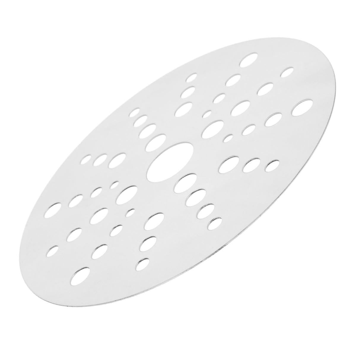 Placa Adaptadora para Placa de Inducción 18 CM de Acero Inoxidable Bordes Lisos para Evitar Quemaduras, Adecuado para Utensilios de Cocina en Cocinas Domésticas