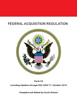 Paperback Federal Acquisition Regulation: Part 52: Clauses Book