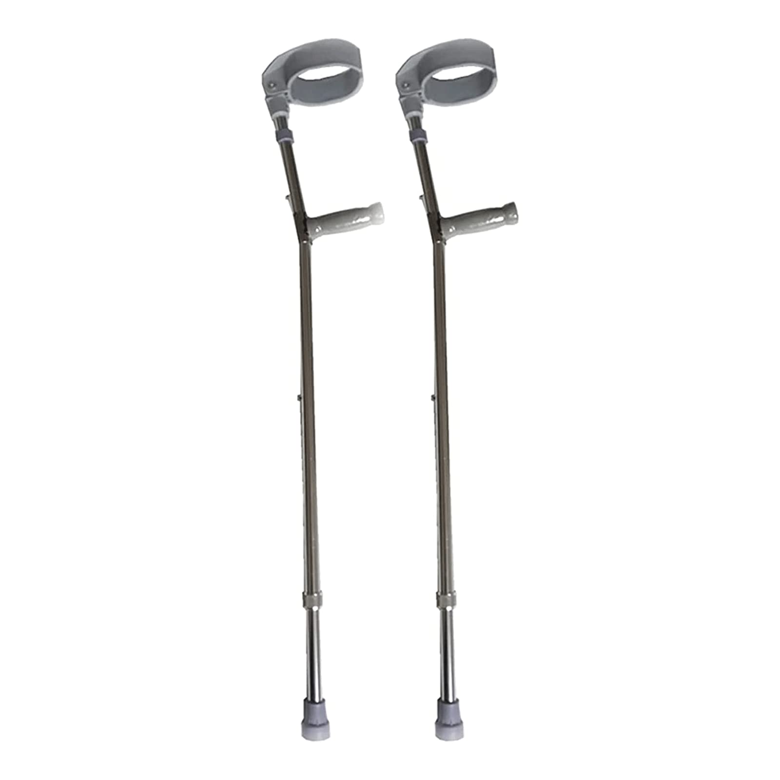 PAASHE Muletas de antebrazo con Cierre Giratorio, Bastones para Codo, Bastones Plegables de Aluminio para Caminar, bastón portátil para Caminar