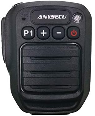 Anysecu HB980 Bluetooth PTT دعم الميكروفون Zello PTT Moblie Phone Wireless Shoulder mic for POC Network Radios