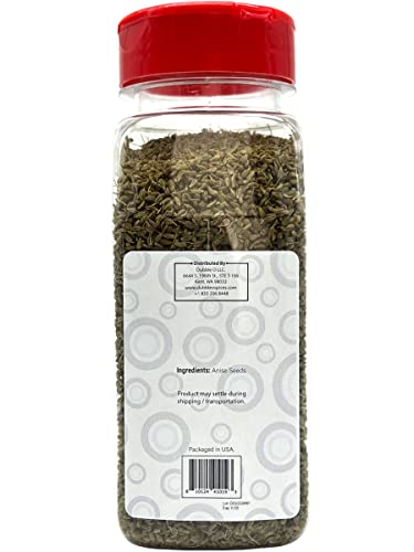 Anise Seeds - 8 oz. - Non GMO, Kosher, Halal, and Gluten - Dubble O Brand