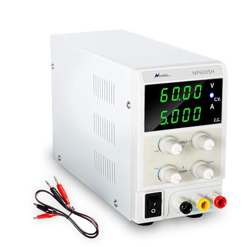 Adjustable DC Power Supply for Lab and DIY Projects
