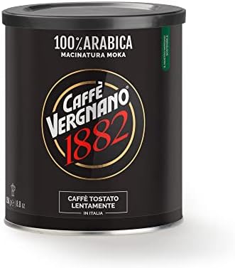 Caffè Vergnano 1882 Moka Ground Coffee Can 250g