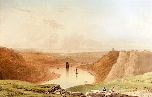 Impression d'affiches Danby de la gorge de Clifton pour salon élégant