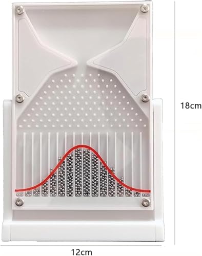 Tablero de Galton modelo matemático de distribución normal para laboratorio de física White-a 3