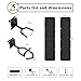 BeGuo Gun Rack for Wall,Gun Wall Mount Rilfe Rack,Heavy Duty Steel Indoor Gun Racks,Height-Adjustable Display Shotgun Rack 4 Slots