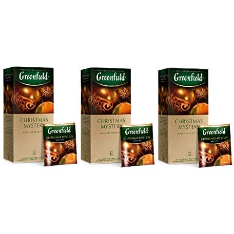 Greenfield Christmas Mystery , Aromatisierter schwarzer Tee aus Kenia mit Zimt, Ingwer, Nelken Cover