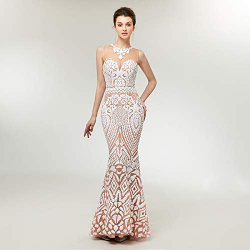 Women's Mermaid Dress Bridesmaid Dress Evening Dress Party Prom Gown - Image 5