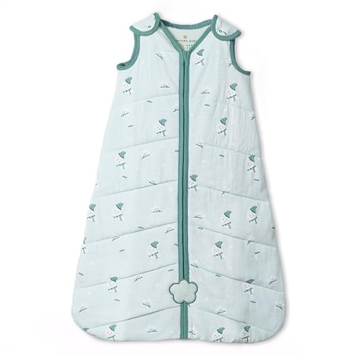 Image of NINTARABABY 1.5 TOG Sleep Sack - Organic Cotton | Soft, Breathable, Winter Swaddle, Wearable Blanket for Newborns (3-9 Months), Unisex Sleeping Bag, Gifts for Babies