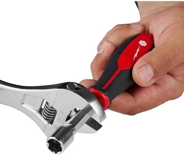 4PC 48-22-2444 for Milwaukee SAE HollowCore Nut Driver Set - Red/Black
