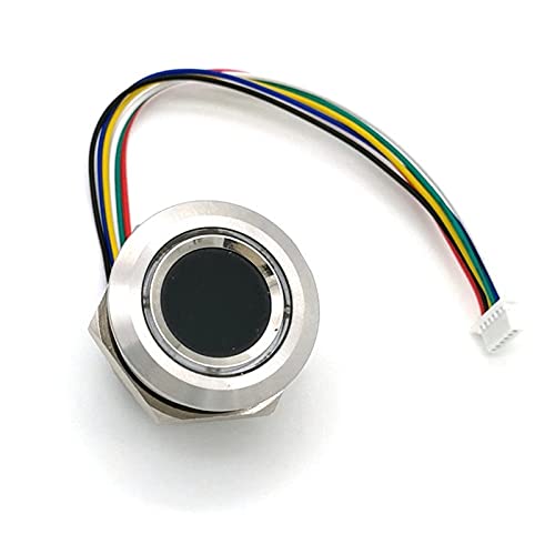 Lysee 3D Printer Parts & Accessories - R503 Circular Round Ring Indicator LED Control DC3.3V MX1.0-6Pin Capacitive Fingerprint Module Sensor Scanner - (Color: 15mm)