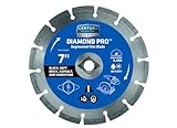 Century Drill & Tool 75470 Professional Segmented Rim Diamond Pro Saw Blade, 7