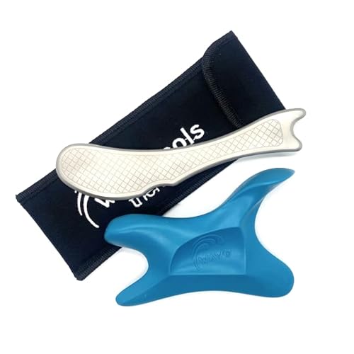 The Ultimate Muscle Scraping Bundle, with The All-in-one Wave Tool and The Stainless Steel Arete Muscle Scraper